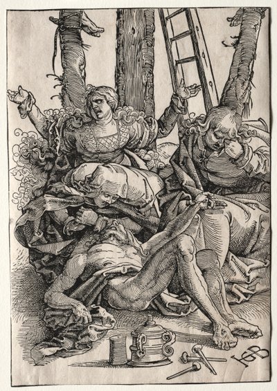 Nářek, c. 1515-17. od Hans Baldung Grien