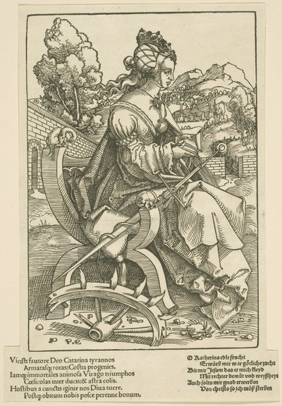 Svatá Kateřina od Hans Baldung Grien