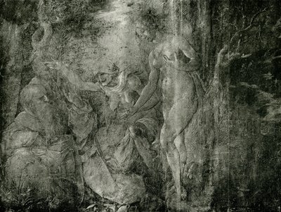 Pokušení svatého Antonína od Hans Baldung Grien
