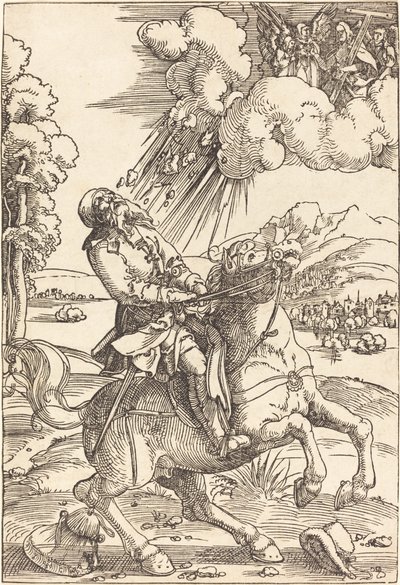 Obrácení svatého Pavla od Hans Baldung Grien