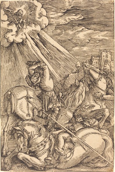 Obrácení svatého Pavla od Hans Baldung Grien