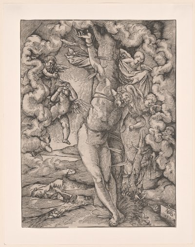 Velký svatý Sebastian od Hans Baldung Grien