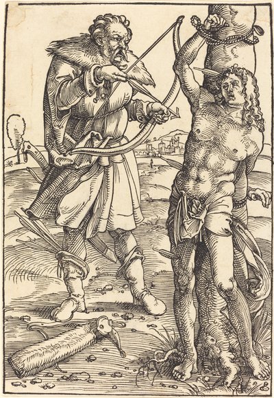 Umučení svatého Šebestiána od Hans Baldung Grien