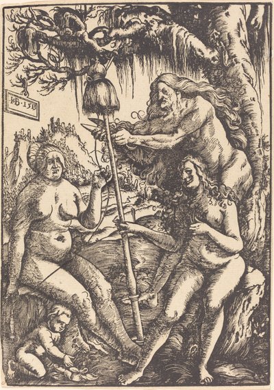 Tři osudy: Lachesis, Atropos a Clotho od Hans Baldung Grien