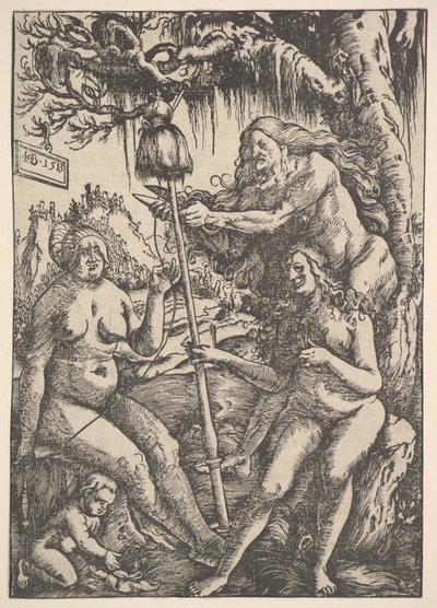 Tři osudy: Lachesis, Atropos a Klotho, 1513 od Hans Baldung Grien