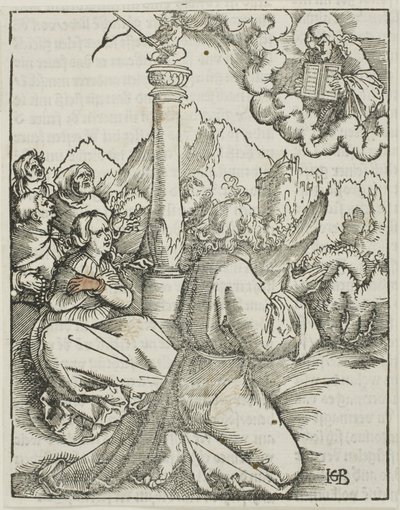 Nebudeš mít žádné jiné bohy přede mnou, z Desatera přikázání od Hans Baldung Grien