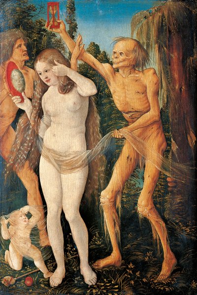 Mládí a smrt od Hans Baldung Grien