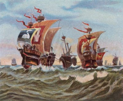 Návrat obyvatel Hamburku po porážce Vitalianského bratrstva od Hans Bohrdt