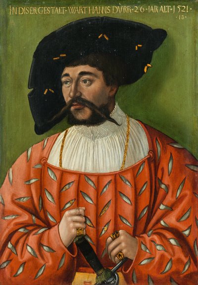 Portrét Hanse Dürra od Hans Brosamer