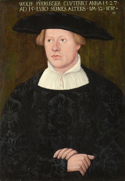 Portrét Wolffa Fürlegera od Hans Brosamer