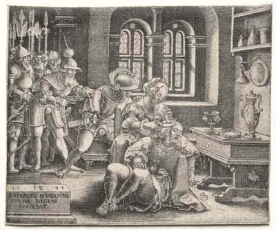 Samson a Dalila od Hans Brosamer