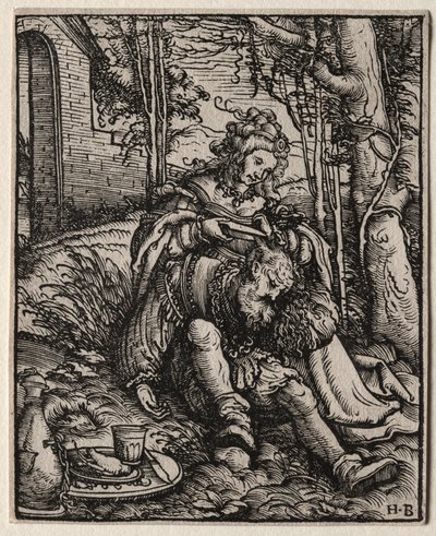 Samson a Dalila od Hans Burgkmair