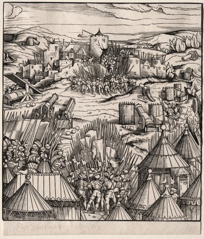 Bouře v Nantes, 1512-1515. od Hans Burgkmair