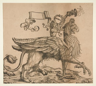 Herald (Hlasatel triumfu) od Hans Burgkmair the Elder