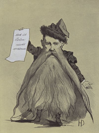 Karikatura polského vlastence Franciszka Smolky od Hans Canon
