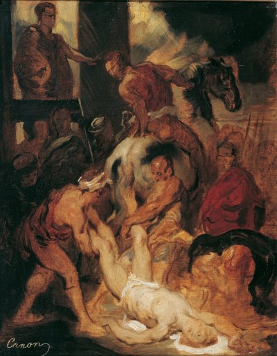 Umučení svatého Hippolyta od Hans Canon