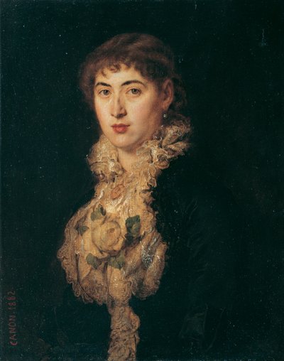 Maria Freifrau von Zehmen, rozená Fröhlich von Feldau od Hans Canon
