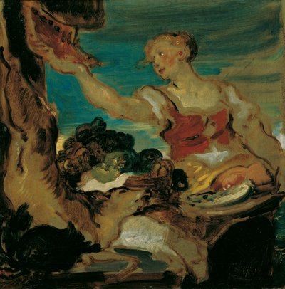 prodavač zvěřiny od Hans Canon