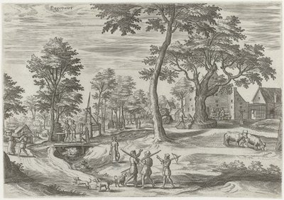 Pohled na Eggevoort od Hans Collaert (I)