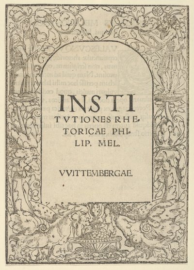Hranice titulu, počátek 16. století. od Hans Cranach