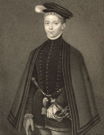 Portrét Henryho Stewarta (1545-67) Lord Darnley, z 