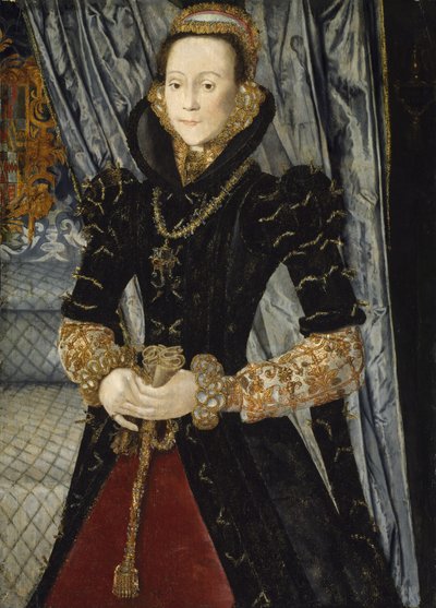 Portrét dámy z rodiny Wentworthů od Hans Eworth or Ewoutsz