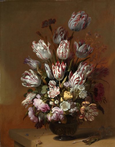 Zátiší s květinami, 1639. od Hans Gillisz. Bollongier