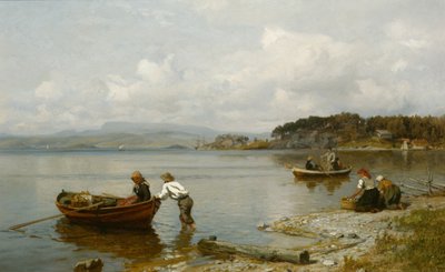 Krajina fjordu od Hans Gude
