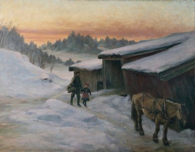Ze Sandvikenu od Hans Gude