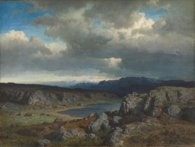 Norská vysočina od Hans Gude