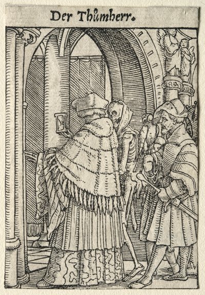 Tanec smrti: Kánon. od Hans Holbein
