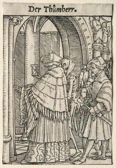 Tanec smrti: Kánon od Hans Holbein