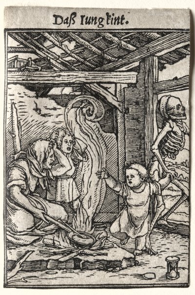 Tanec smrti: Dítě, c. 1526. od Hans Holbein