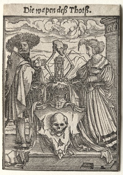 Tanec smrti: Erb smrti. od Hans Holbein