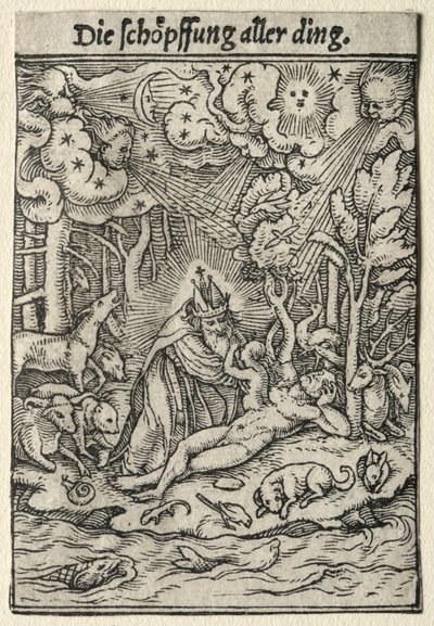 Tanec smrti: Stvoření. od Hans Holbein