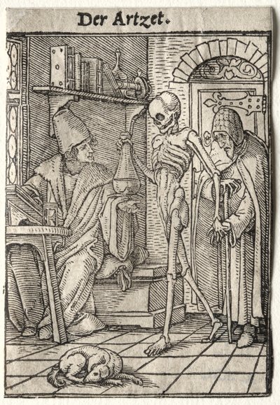 Tanec smrti: Doktor. od Hans Holbein