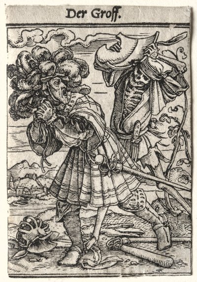 Tanec smrti: hrabě, c. 1526. od Hans Holbein