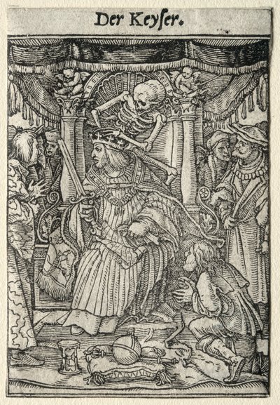 Tanec smrti: Císař od Hans Holbein