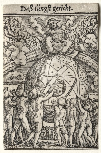 Dance of Death:  The Last Judgment   1294431   cs       czech Successfully Translated  Original: Les moissonneuses. (Reapers). Scene de travaux agricoles, les femmes courbees font des gerbes de cereales dans le champs, une travailleuse debout tient une pet od Hans Holbein