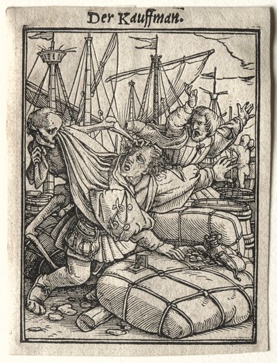 Tanec smrti: Obchodník od Hans Holbein