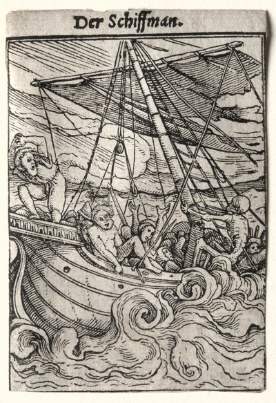 Tanec smrti: Námořník, c. 1526. od Hans Holbein
