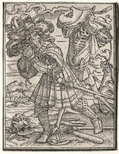 Tanec smrti: Hrabě od Hans Holbein