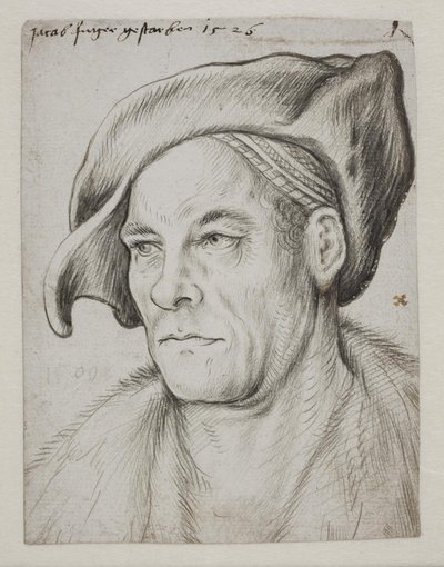 Portrét finančníka a obchodníka Jacoba Fuggera od Hans Holbein d.Æ.