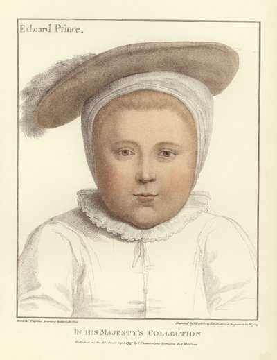 Edward, princ z Walesu (akvatinta) od Hans Holbein der Jüngere