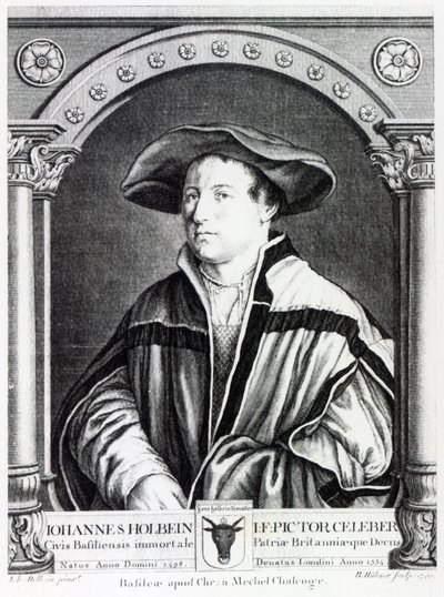 Hans Holbein mladší, vyryl Bartholomaus Huebner, 1790 od Hans Holbein der Jüngere
