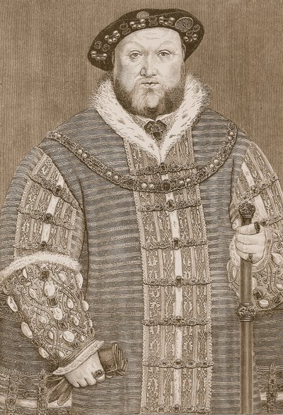 Jindřich VIII., ilustrace z 