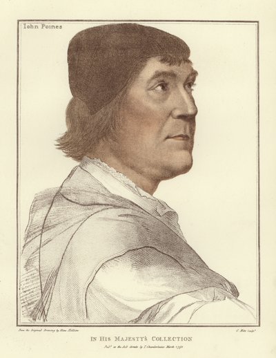 John Poines (akvatinta) od Hans Holbein der Jüngere