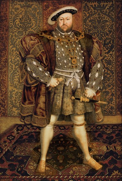Král Jindřich VIII od Hans Holbein der Jüngere