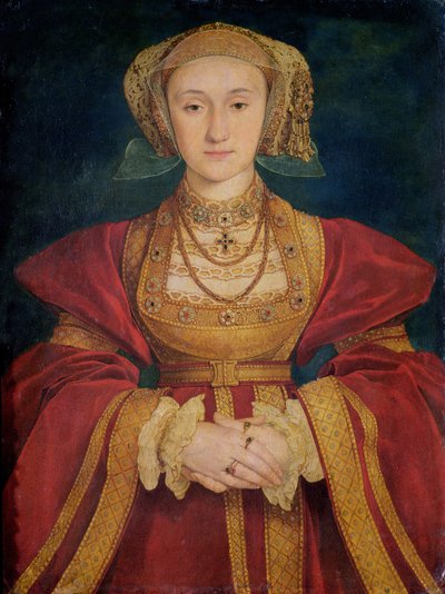 Portrét Anny z Cleves (1515-57) 1539 od Hans Holbein der Jüngere
