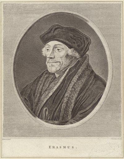 Portrét Desideria Erasma od Hans Holbein der Jüngere
